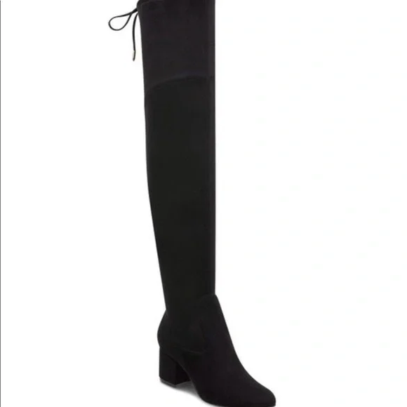 Marc Fisher Shoes Marc Fisher Pretta Round Toe Tall Suede